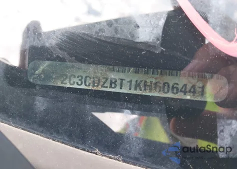 2019 Dodge Challenger R/T из США, поврежденный, VIN 2C3CDZBT1KH606441